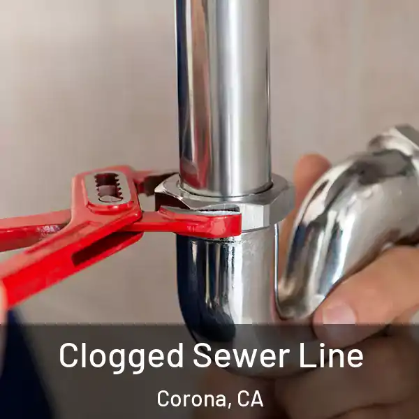  Clogged Sewer Line Corona, CA