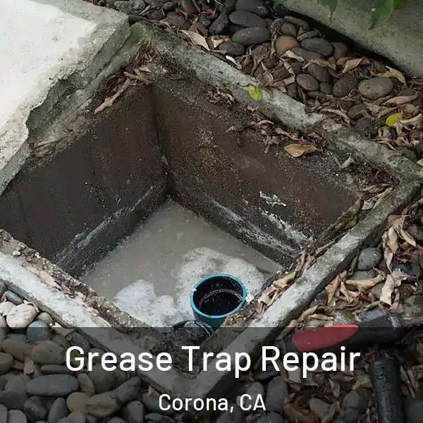  Grease Trap Repair Corona, CA