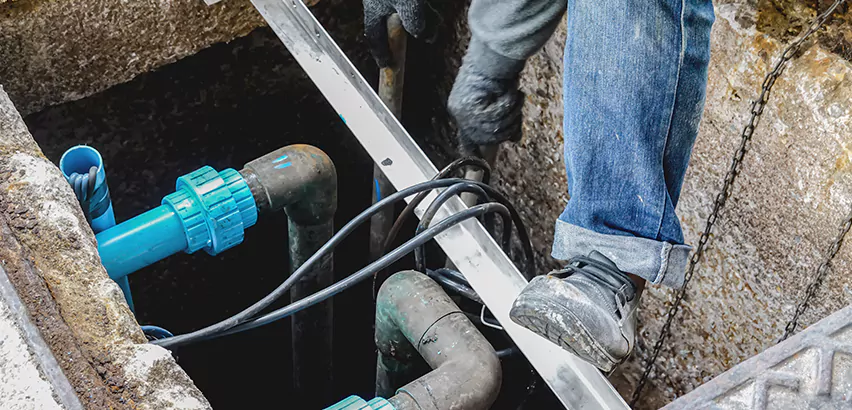 Zoeller Sewage Ejector Pump System in Corona